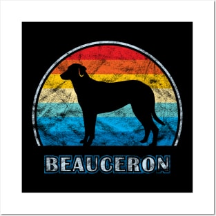 Beauceron Vintage Design Dog Posters and Art